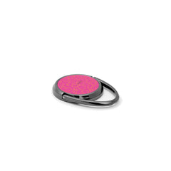 Pink & Orange Floral Anillo soporte para móvil de etchd, vista 2