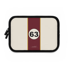 Retro Racing Laptop Sleeve by etchd, view 2