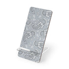 Dusty Blue Paisley Soporte para móvil
