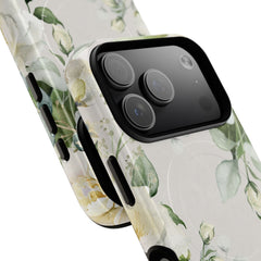 White Roses Magnetic Phone Case by etchd, view 99