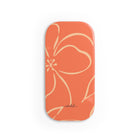 Coral & Peach Floral Click-On Phone Grip