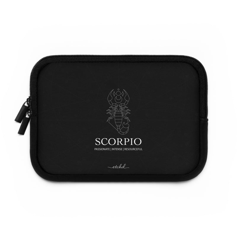 Scorpio Laptop Sleeve by etchd, view 2