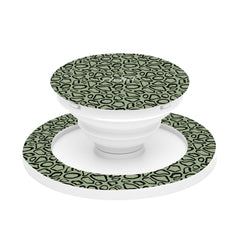Abstract Print Sage Phone Grip And Stand by etchd