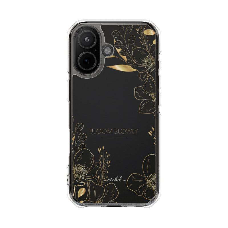 Bloom Slowly Clear Magnetic Phone Case-zoom-