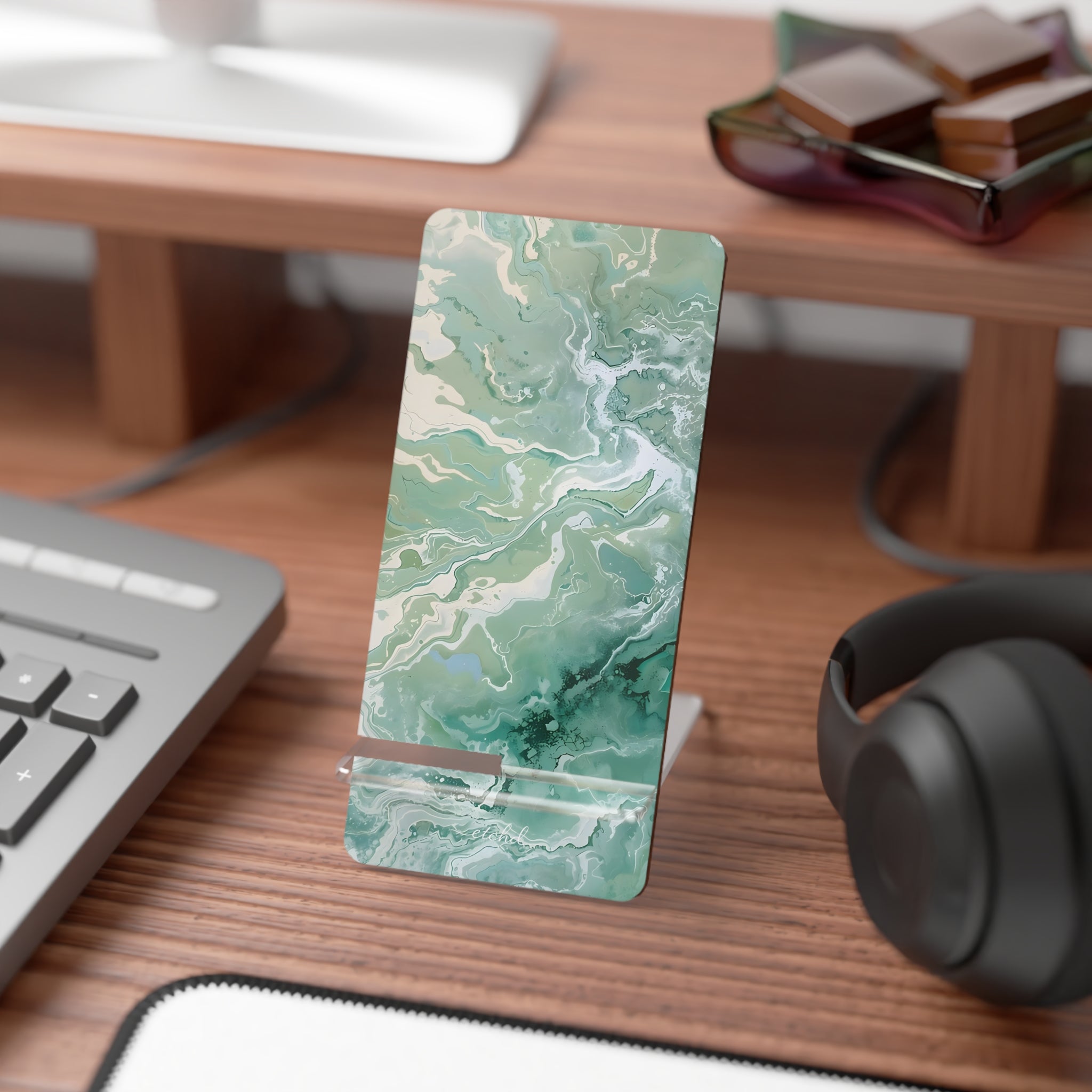 Tide Pool Phone Stand by etchd, view 3