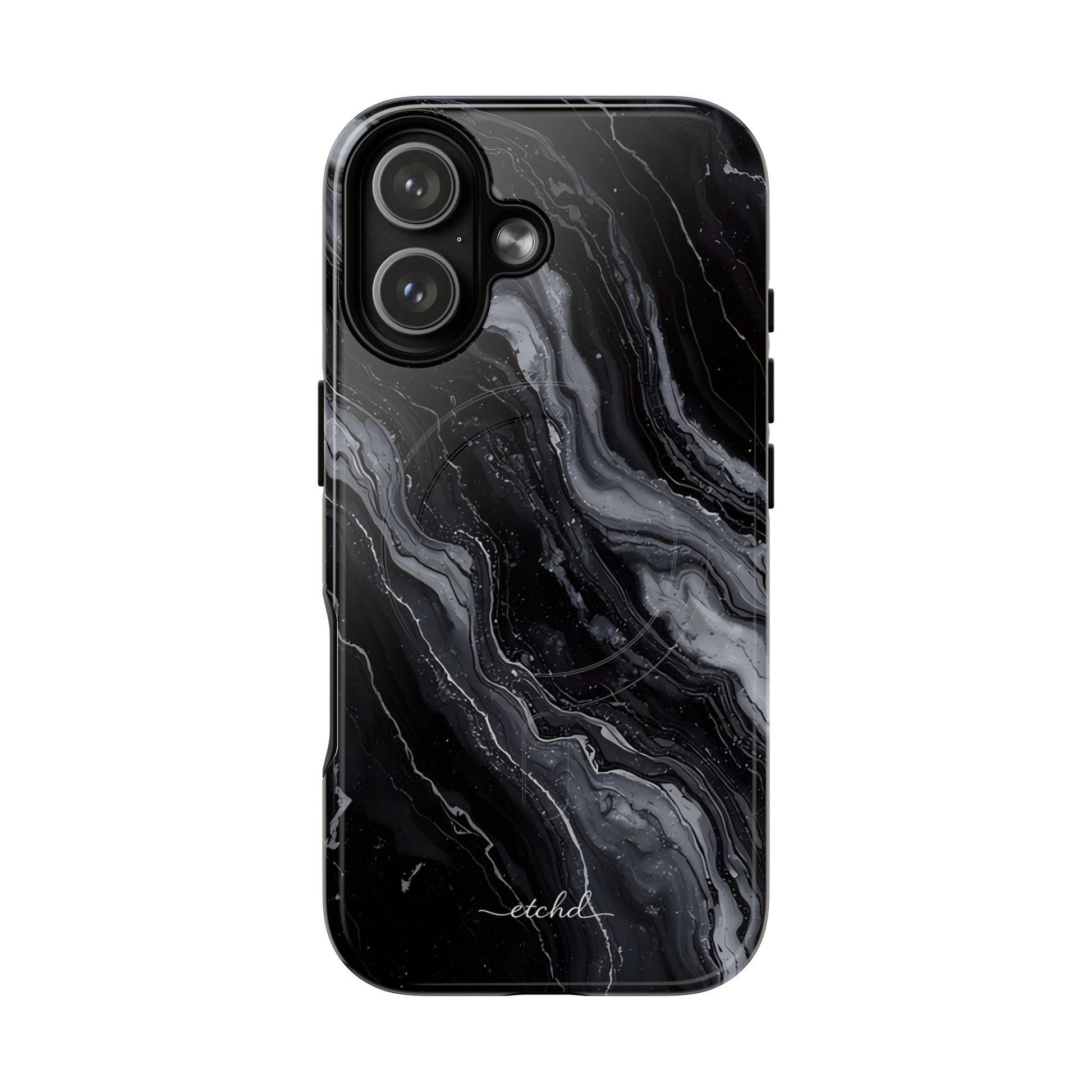 Onyx Pearl Magnetic Phone Case by etchd, view 25