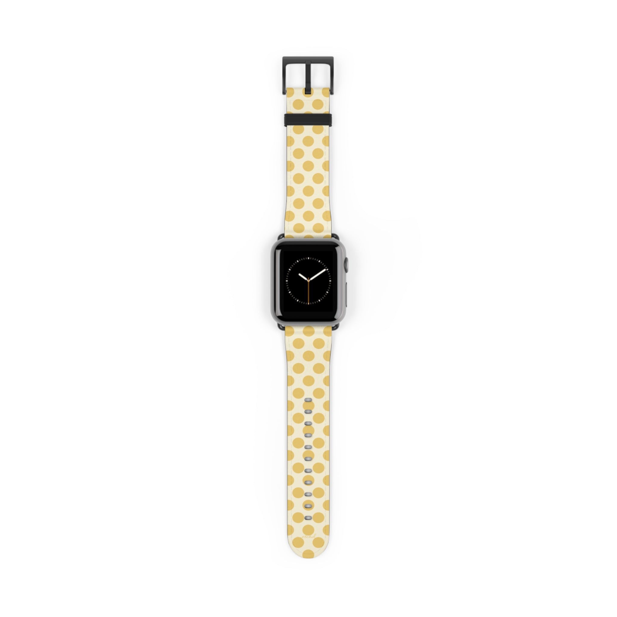 Butter & Cream Polka Dot Smartwatch Strap by etchd