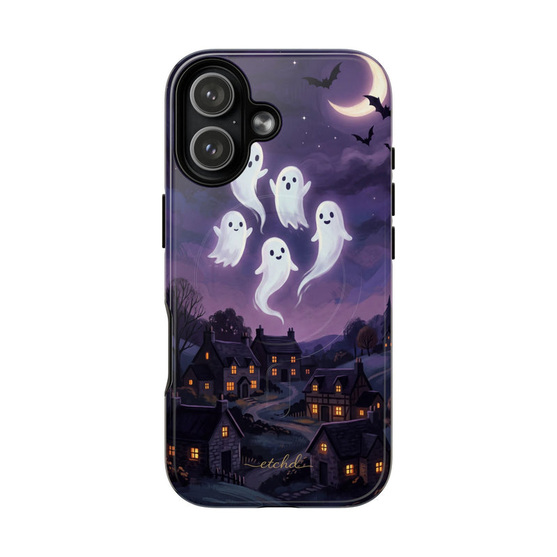 Ghost Parade Magnetic Phone Case by etchd, view 25