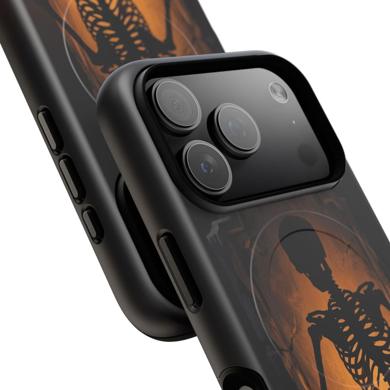 Bone Harvest Magnetic Phone Case by etchd, view 100