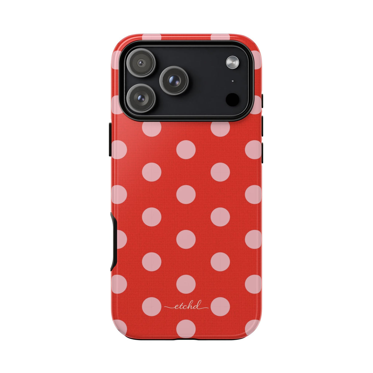 Blush & Poppy Polka Dot Phone Case by etchd, view 59