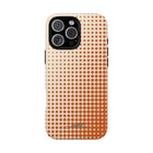 Tangerine Halftone Funda para móvil