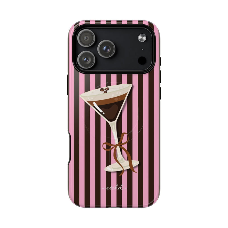 Espresso Martini Magnetic Phone Case by etchd, view 16