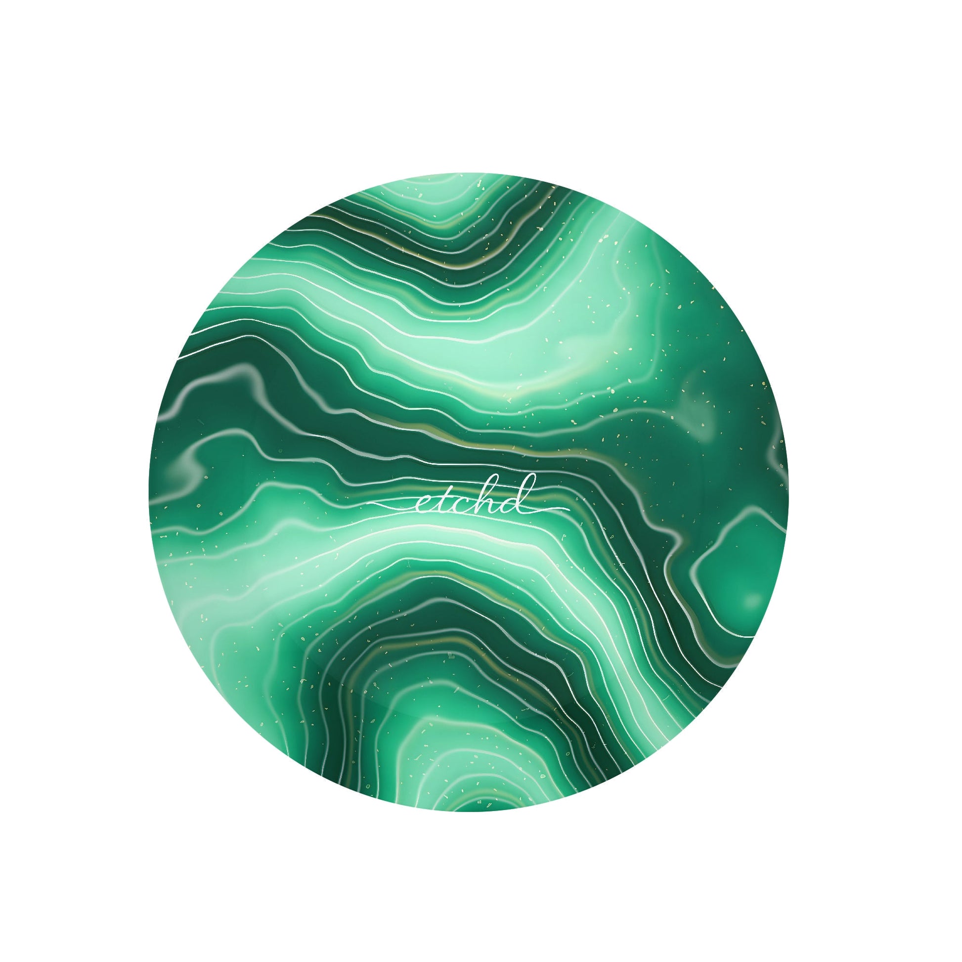 Emerald Phone Grip And Stand by etchd, view 3
