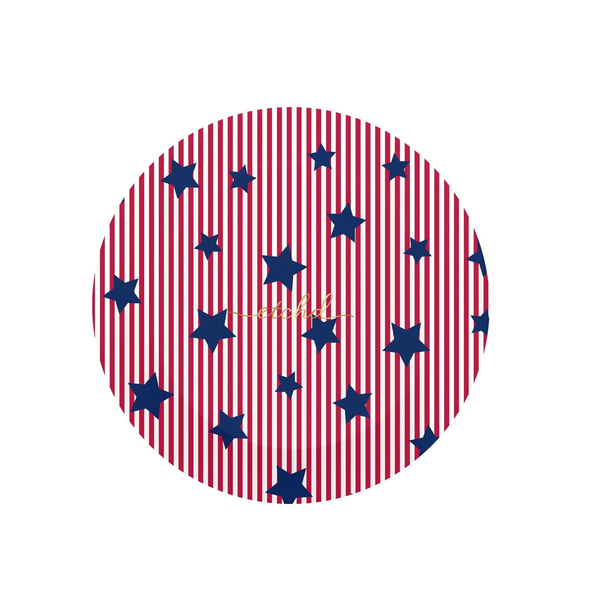 Red Stripes & Blue Stars Phone Grip And Stand by etchd, view 2
