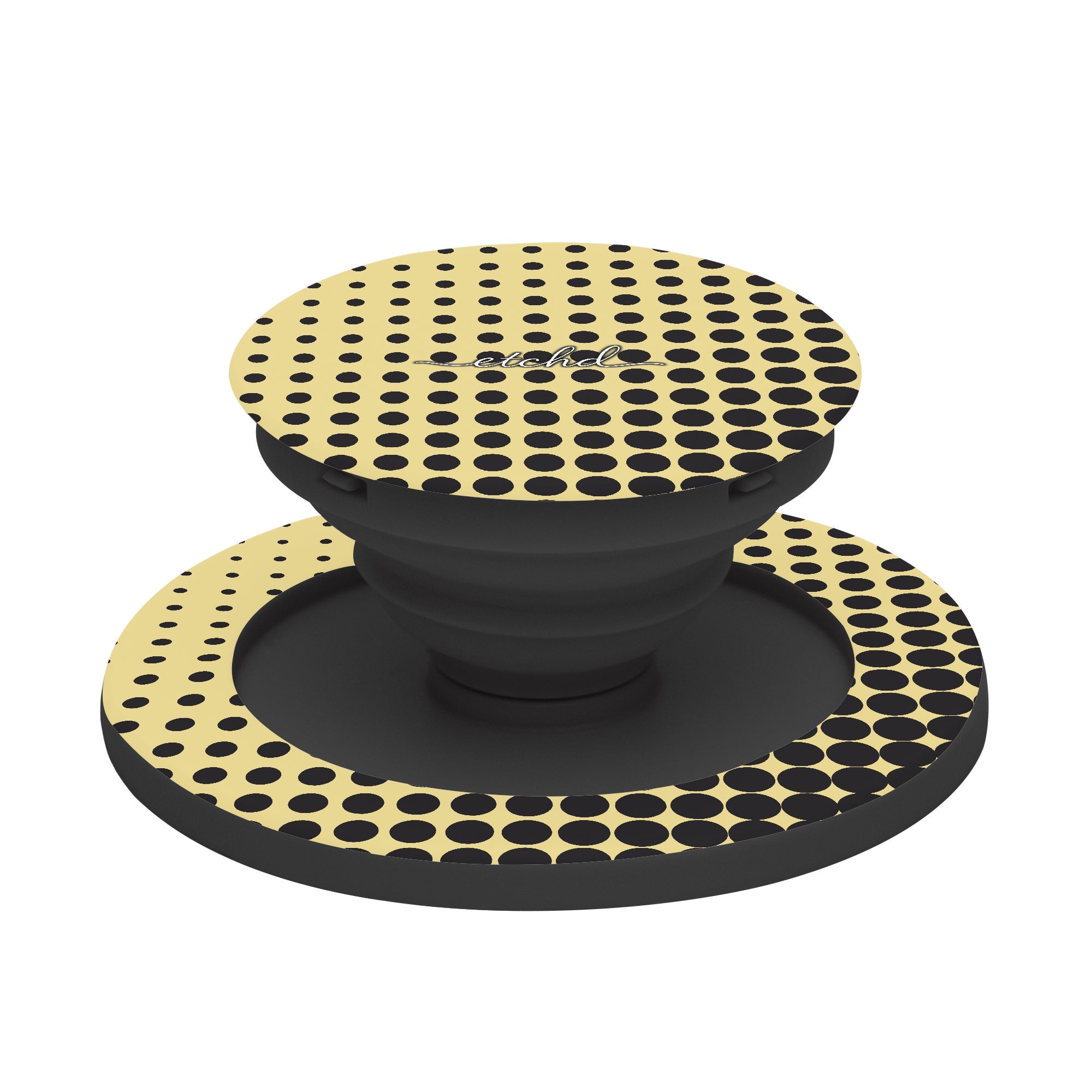 Butter Halftone Phone Grip And Stand by etchd, view 6