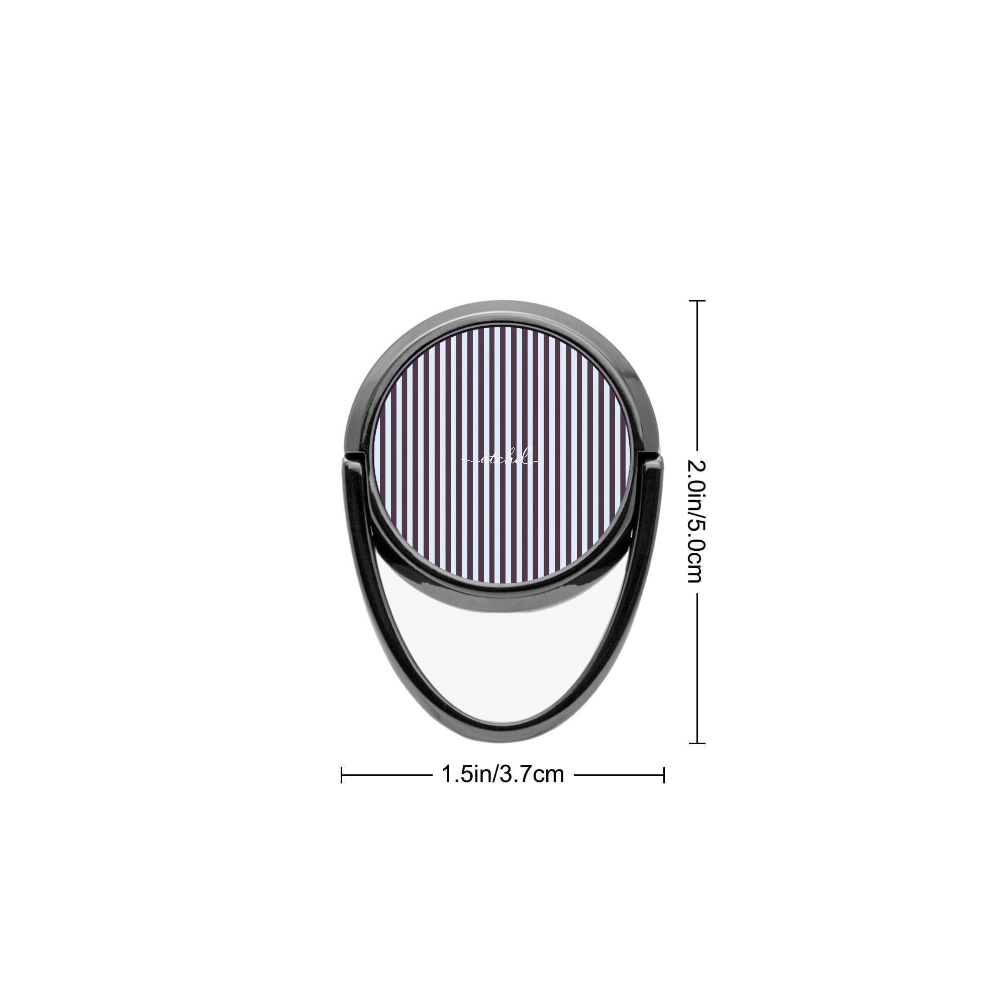 Plum And Blue Phone Ring Holder by etchd, view 3