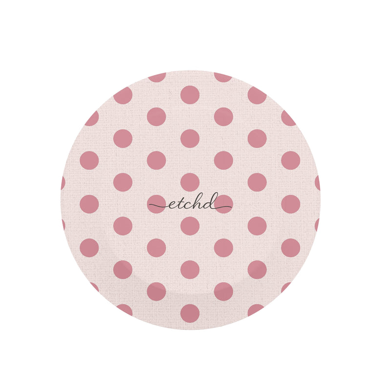 Blush Polka Dot Support et Béquille pour Téléphone-zoom-