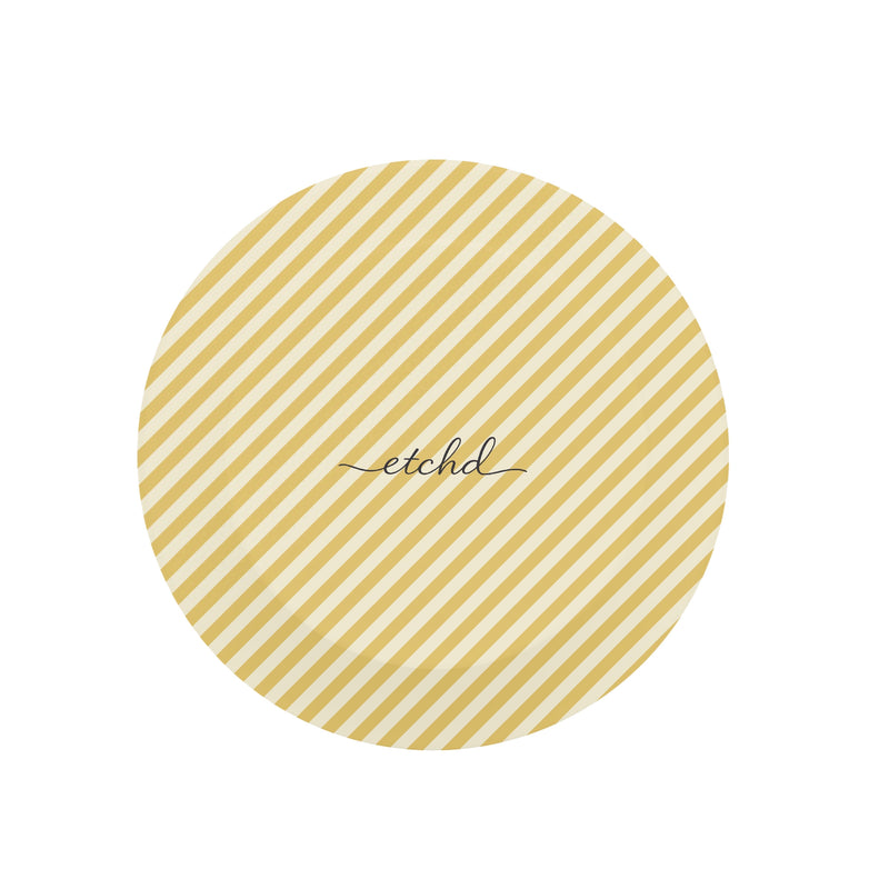 Butter & Cream Striped Diagonal Phone Grip And Stand-zoom-