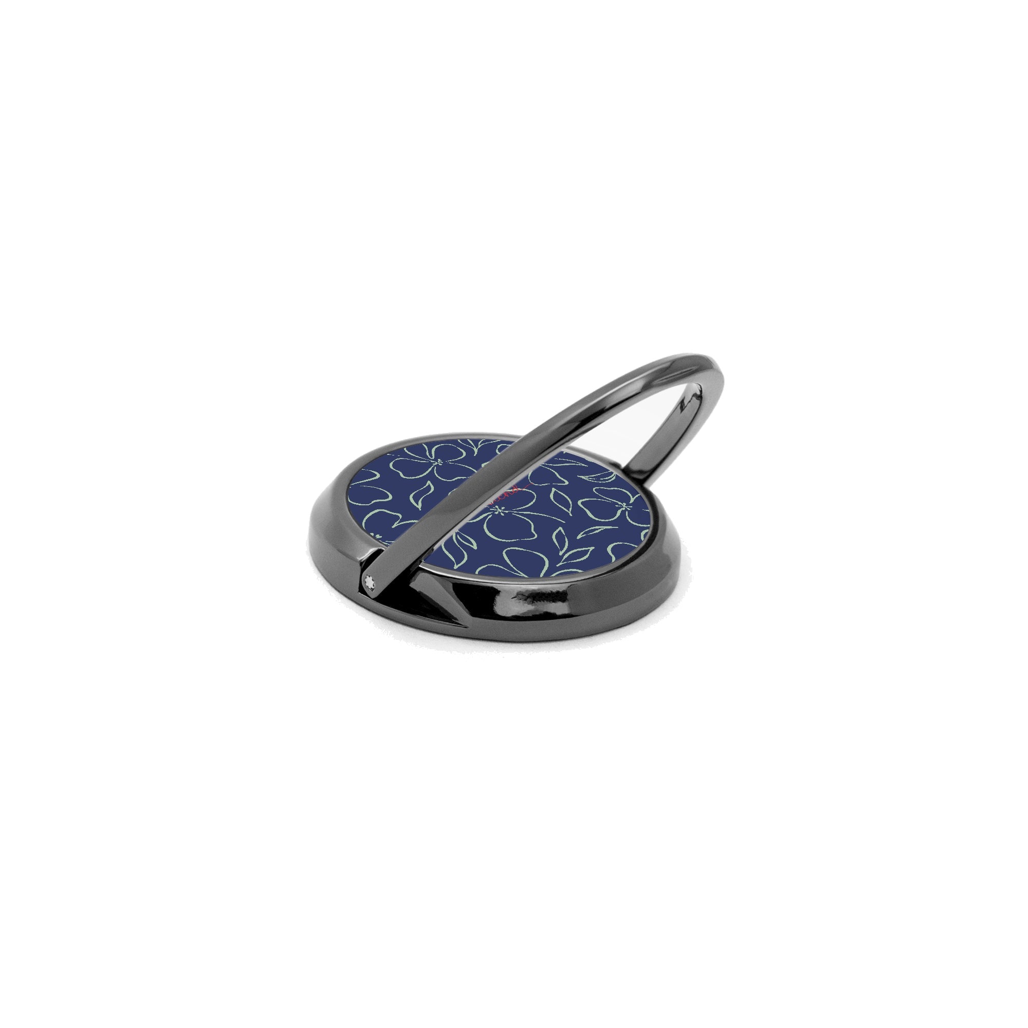 Navy & Sage Floral Phone Ring Holder by etchd, view 5