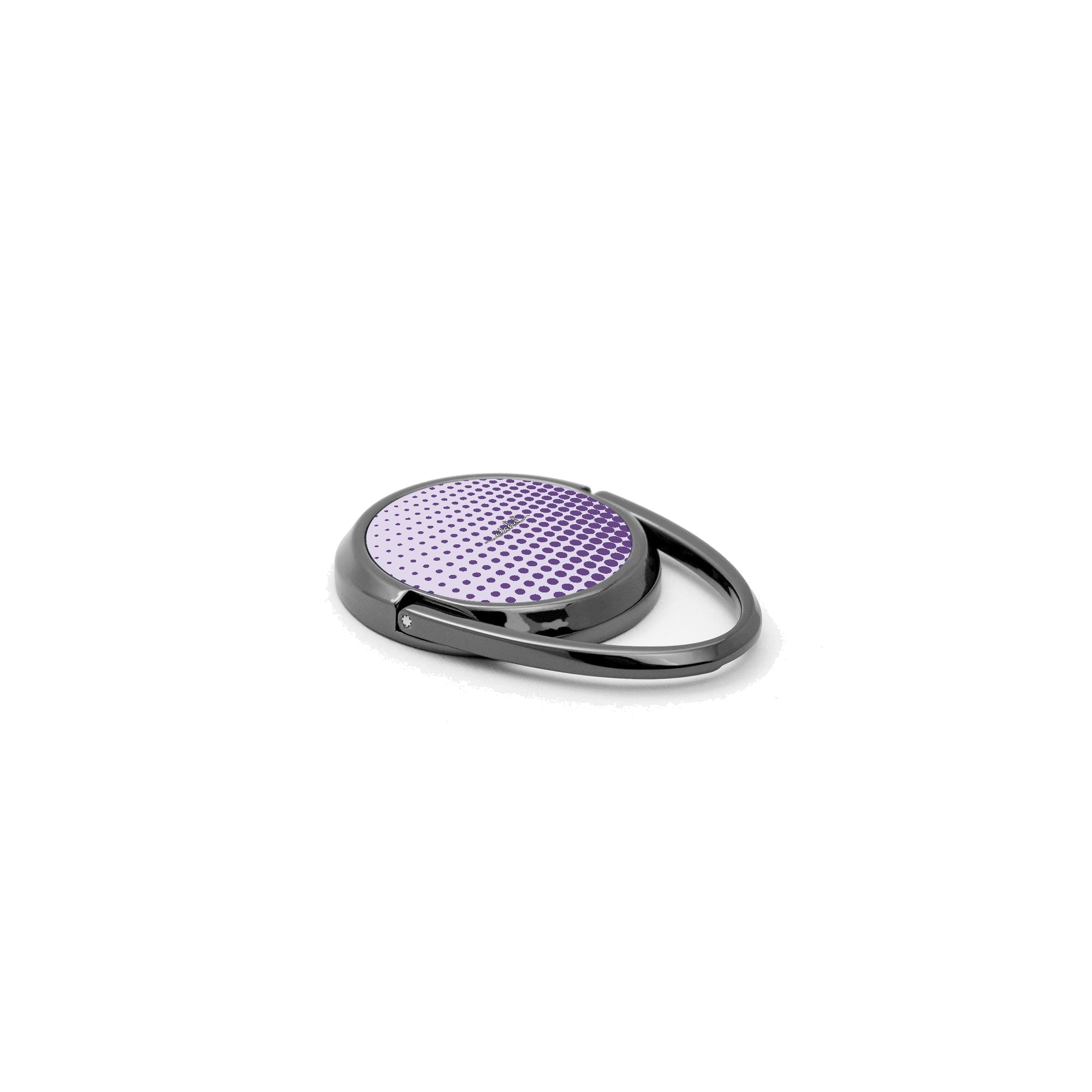 Grape Halftone Phone Ring Holder by etchd, view 2