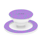 Lilac & Hypermint Floral Phone Grip And Stand