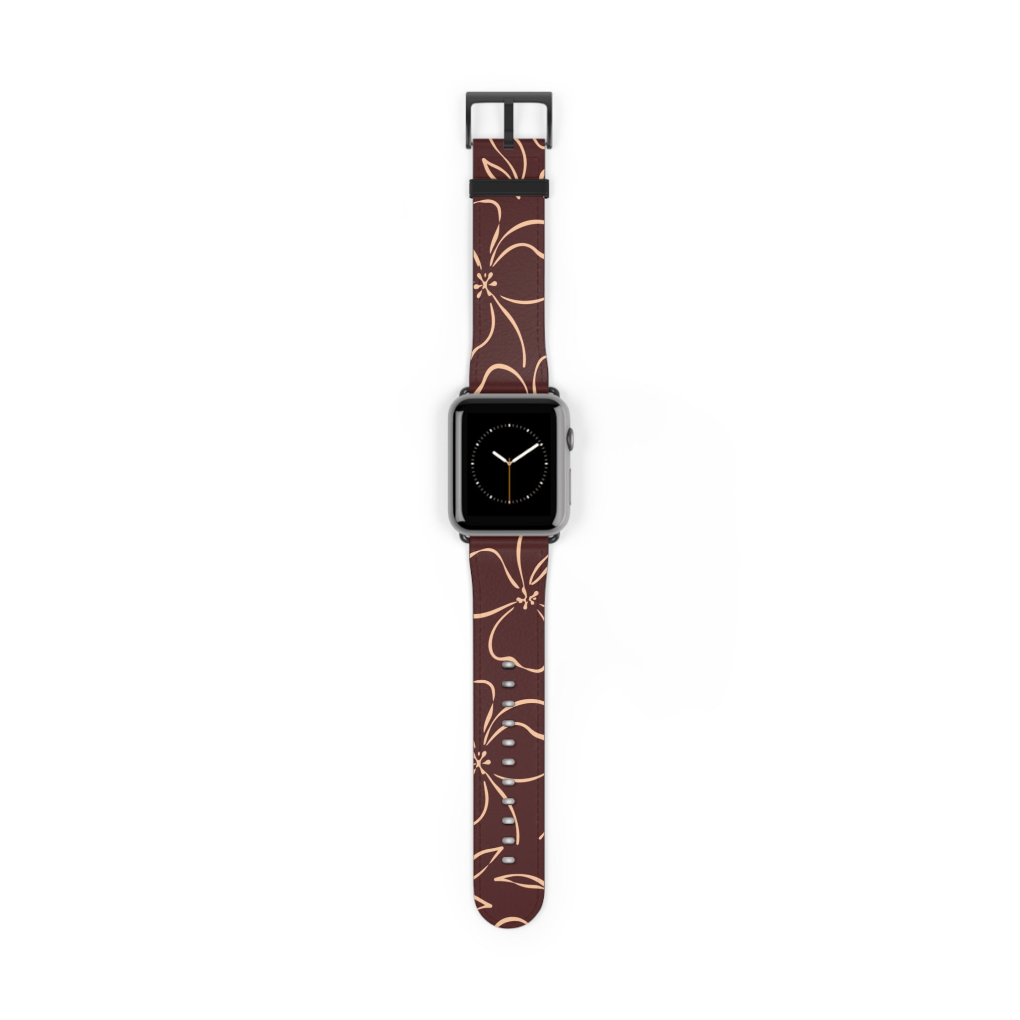 Cherry & Peach Floral Cinturino per smartwatch di etchd, vista 2