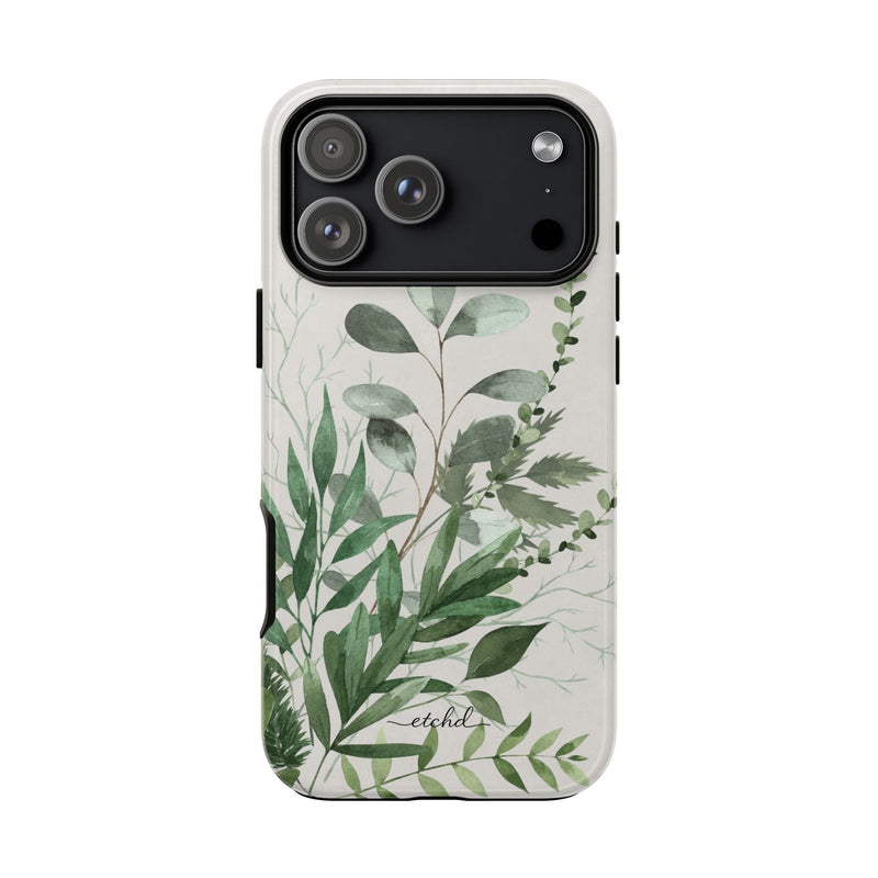 Botanical Leaf Phone Case by etchd, view 30