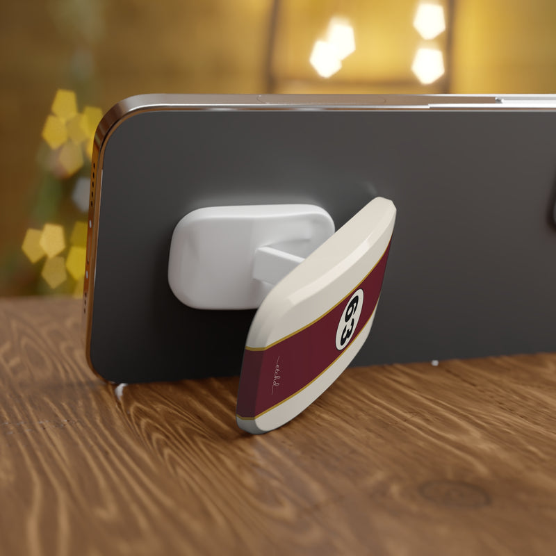 Retro Racing Click-On Phone Grip by etchd, view 4