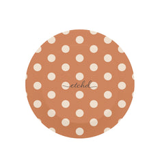 Cream & Terracotta Polka Dot Phone Grip And Stand by etchd, view 3