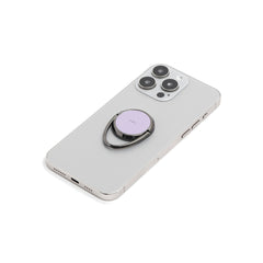 Lilac & Cream Striped Phone Ring Holder by etchd, view 6