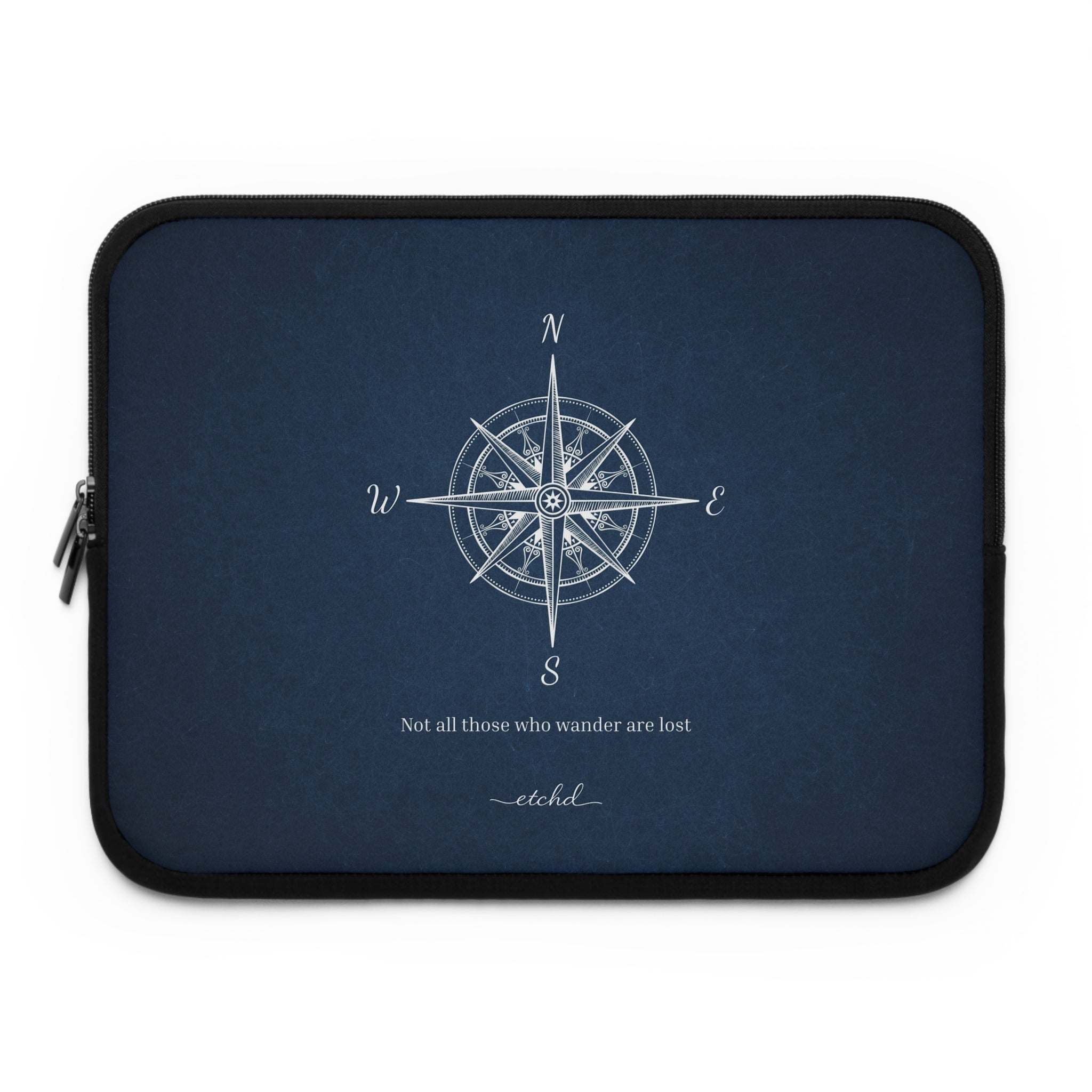 Compass Laptop Sleeve by etchd