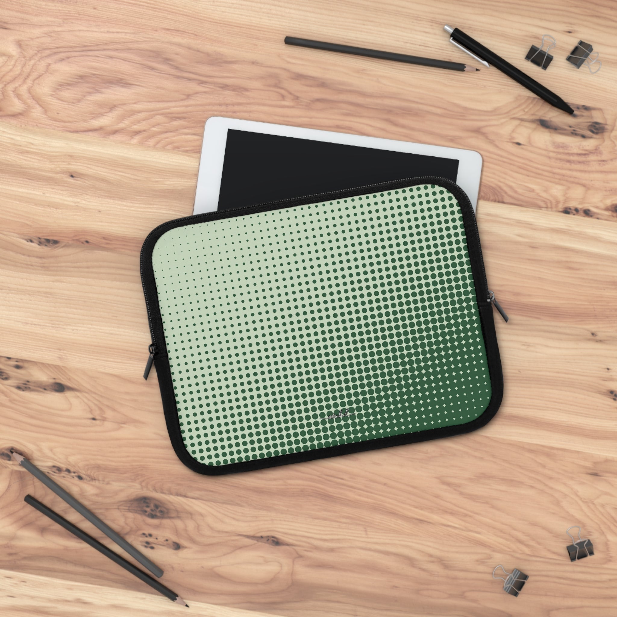 Matcha Halftone Laptophülle-zoom-19