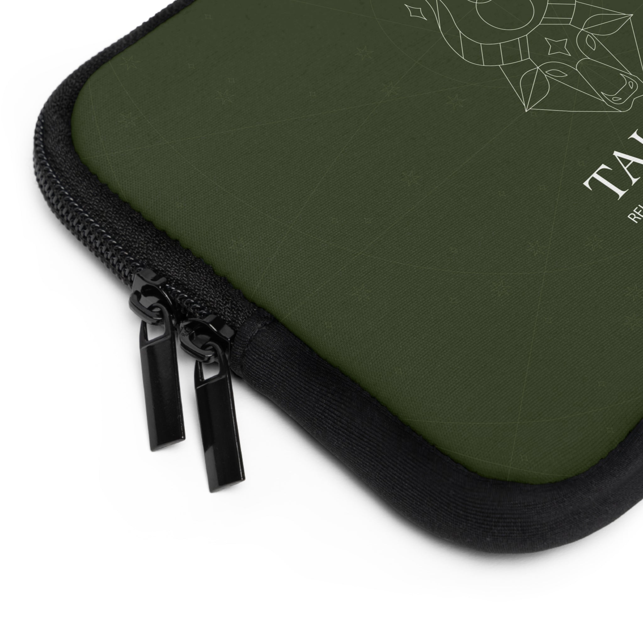Taurus Laptop Sleeve by etchd, view 2