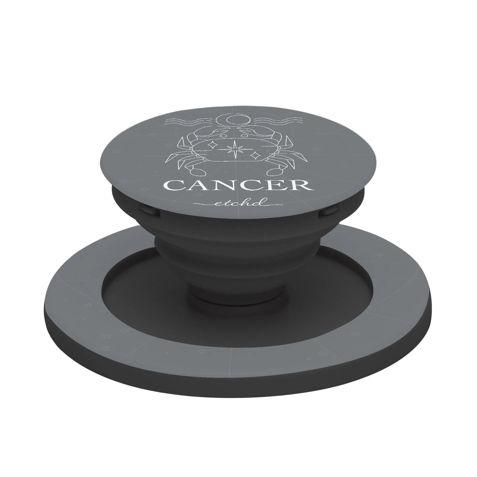Cancer Phone Grip And Stand by etchd, view 6