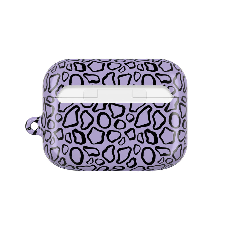 Abstract Print Lavender AirPod Case by etchd, view 7