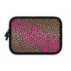Y2K Leopard Laptop Sleeve by etchd, view 2
