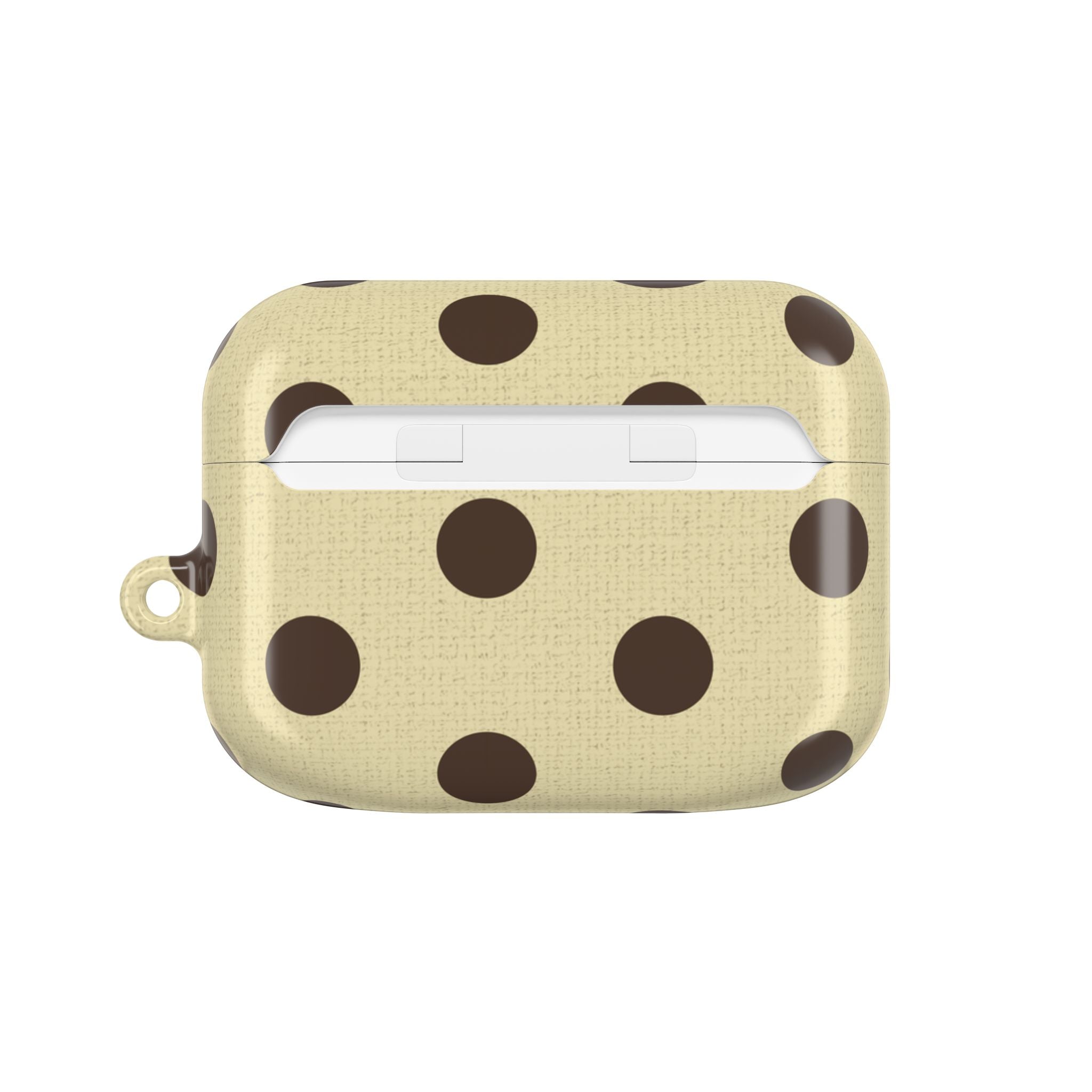 Butter & Brown Polka Dot AirPod Case by etchd, view 7