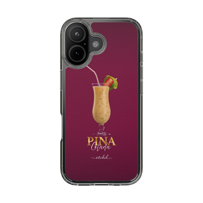 Pina Colada Clear Phone Case-zoom-