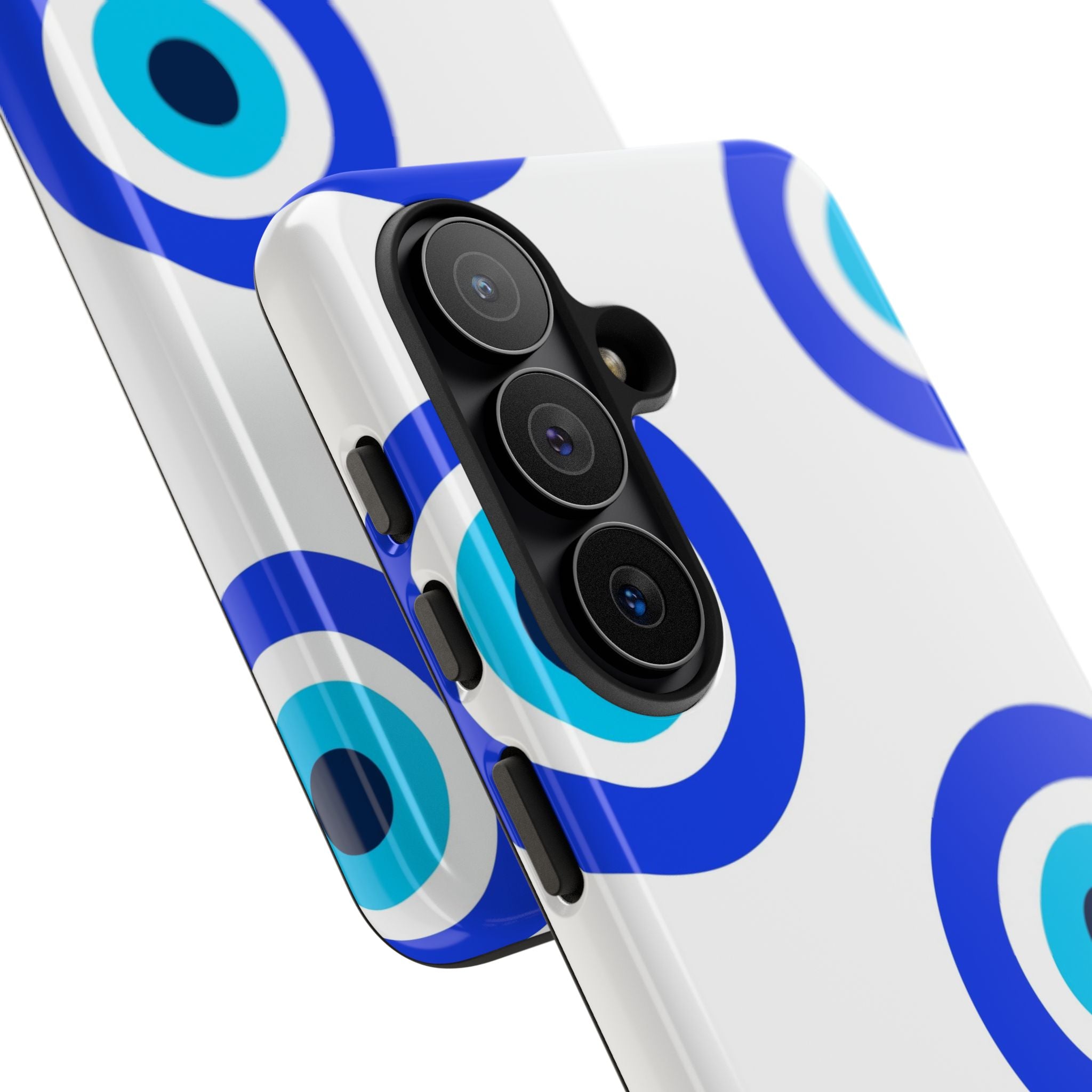 Abstract Evil Eye Phone Case by etchd, view 209