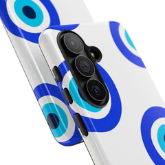 Abstract Evil Eye Phone Case by etchd, view 209