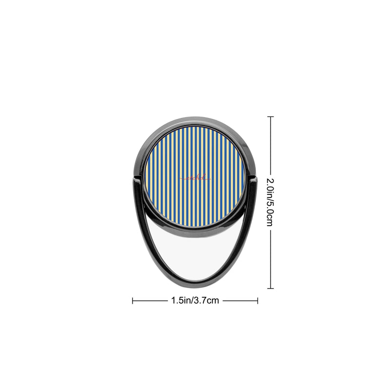 Cobalt And Butter Handy-Ring-Halterung-zoom-