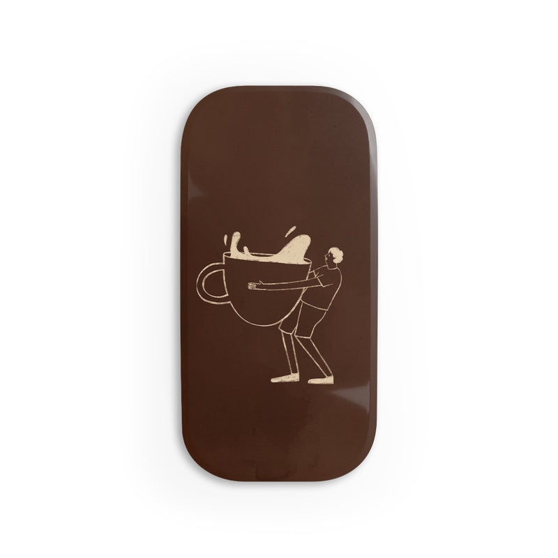 Gentlemen Espresso Support à clipser pour téléphone-zoom-