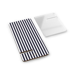Navy And White Phone Stand by etchd, view 2
