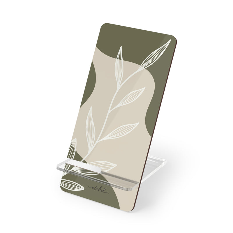 Olive Leaf Phone Stand-zoom-