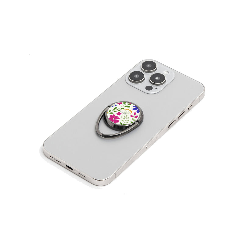Funky Floral Anello supporto per telefono-zoom-