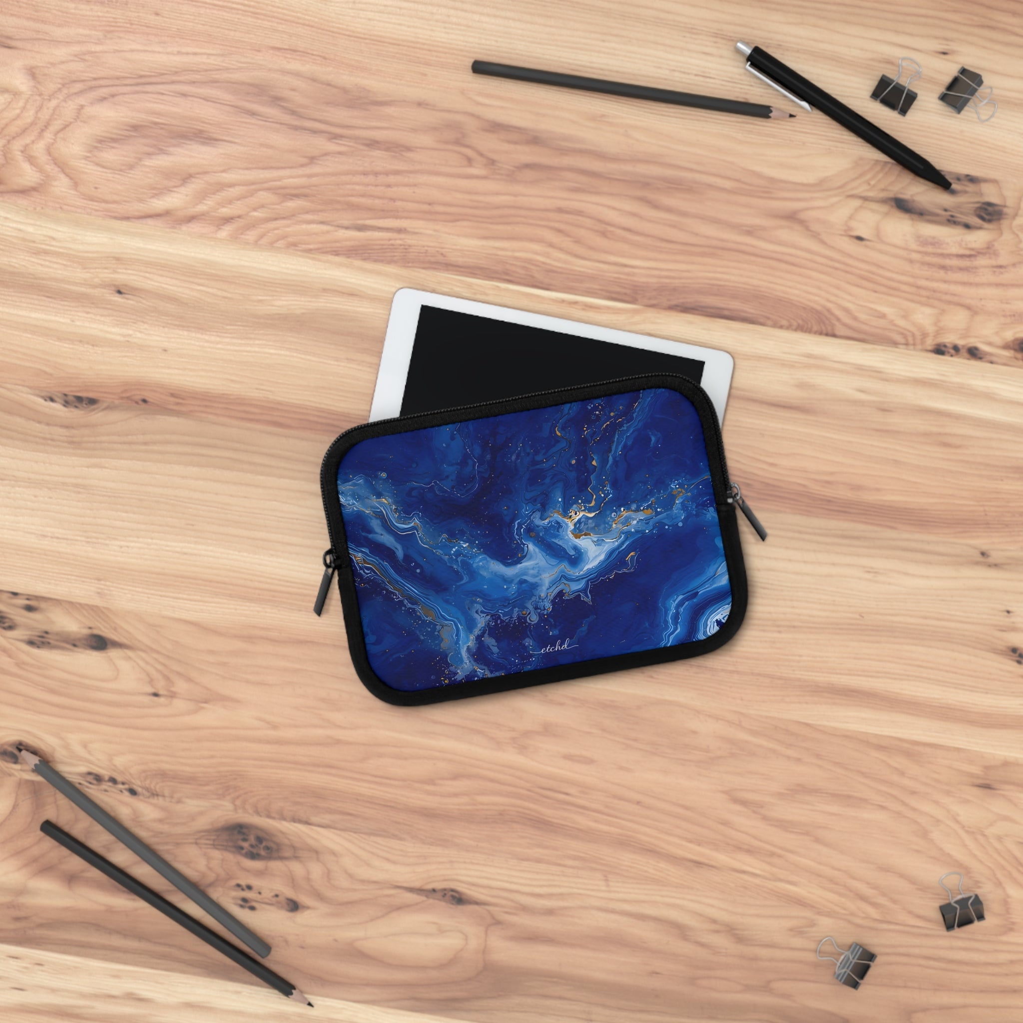 Sapphire Laptop Sleeve by etchd, view 14