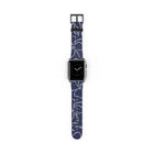 Navy & Cream Floral Smartwatch Strap