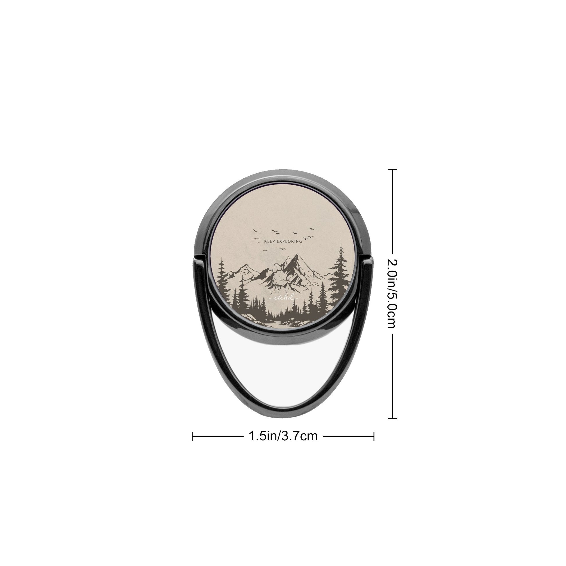 Explorer Phone Ring Holder by etchd, view 3