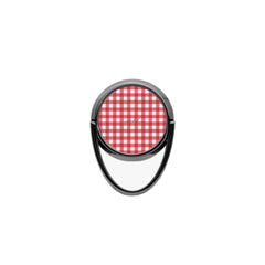 Classic Red & White Gingham Phone Ring Holder by etchd, view 4