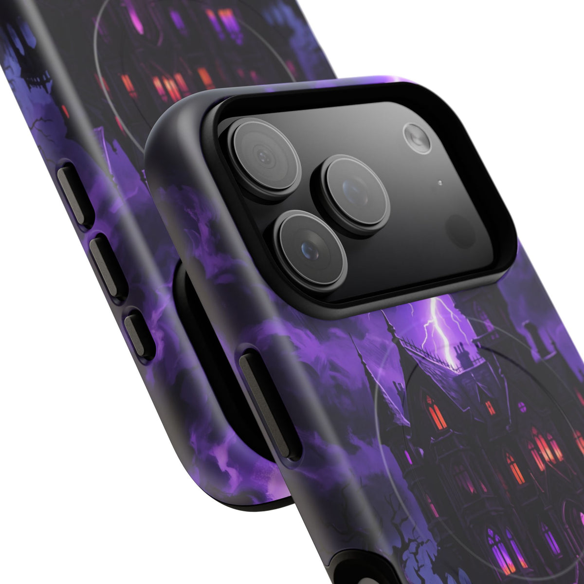 Violet Haunt Magnetic Phone Case by etchd, view 100